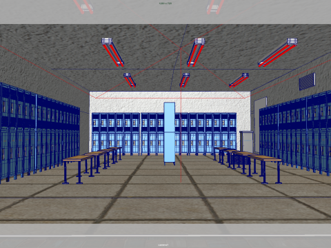 Changing Room 3D Модель
