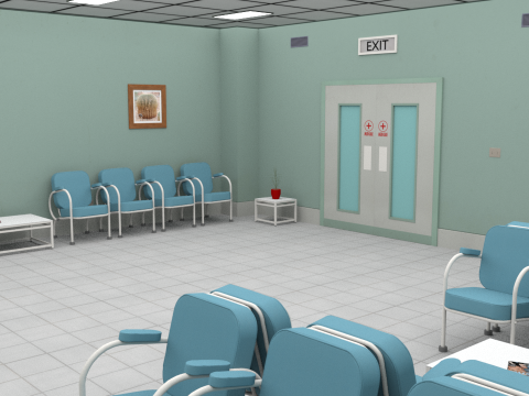 Hospital Hallway 3D Model