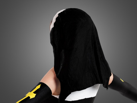 Nun Rigged 3D मॉडल