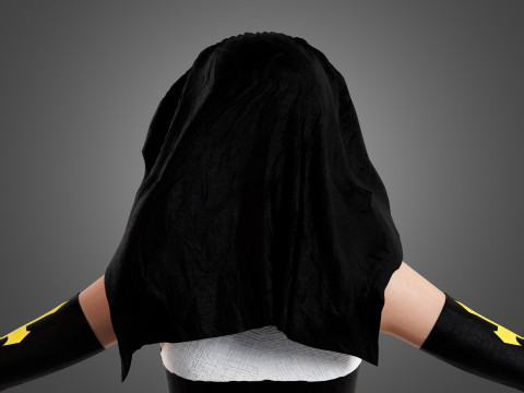 Nun Rigged 3D मॉडल