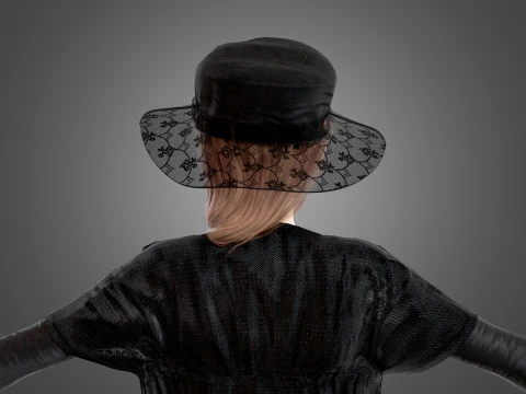 Plague Doctor Rigged 3D Model