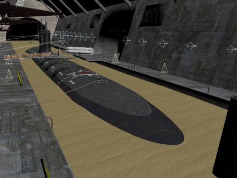 Submarine 3D Модель