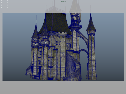 Castle 3D-Modell
