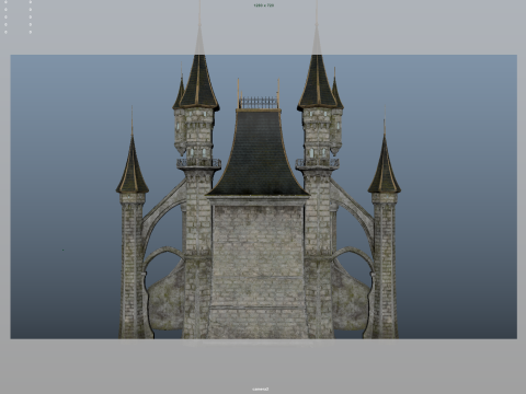 Castle 3D-Modell