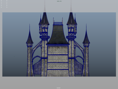 Castle 3D-Modell