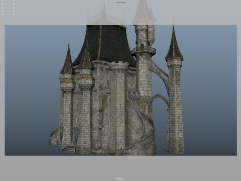 Castle 3D-Modell