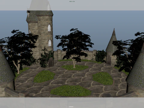Castle 3D Model