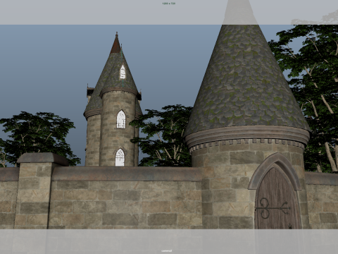 Castle Modelo 3D