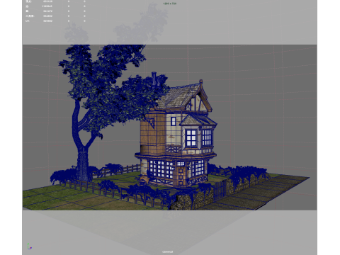 Country house Modelo 3D