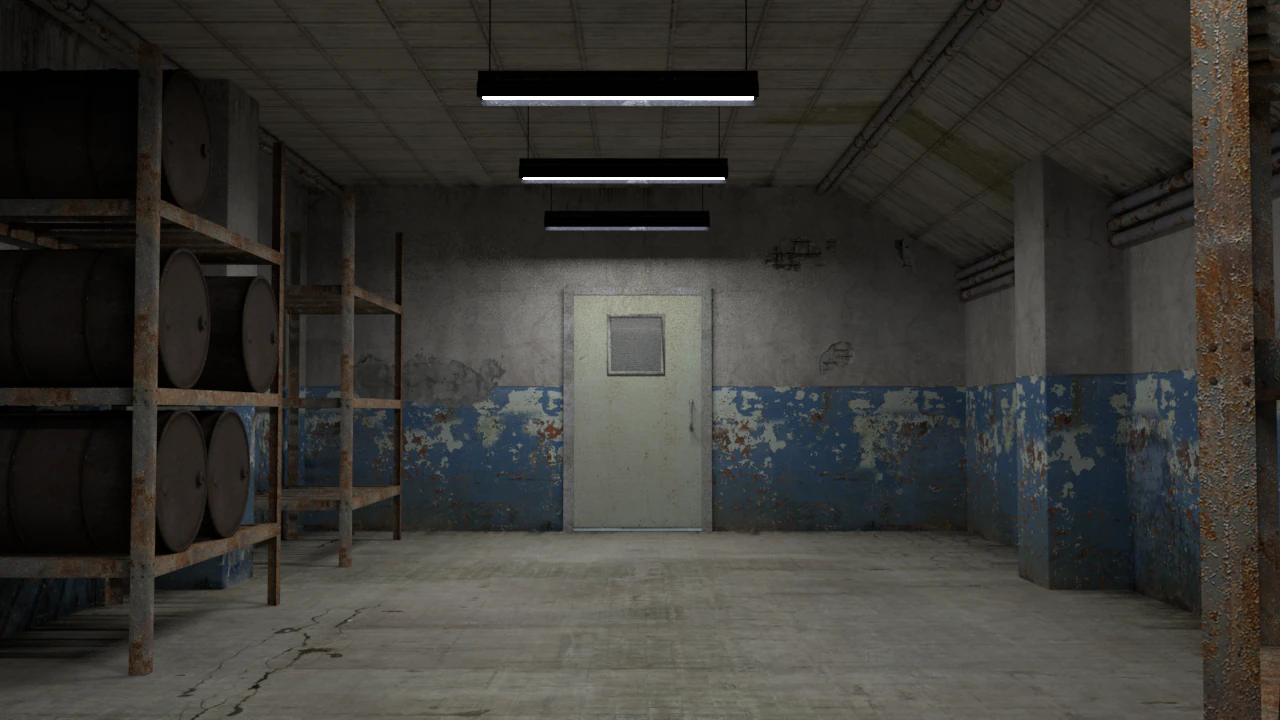 Old warehouse 3D Model .c4d .max .obj .3ds .fbx .stl .blend 
