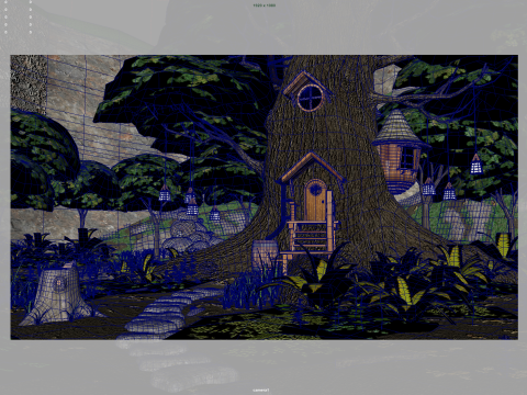 Tree House Modello 3D