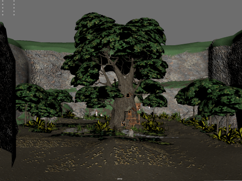 Tree House Modello 3D