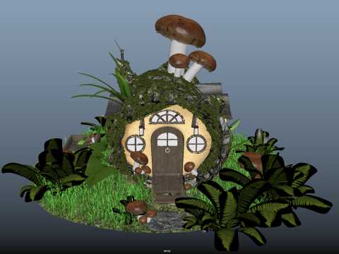 Jungle Cabin 3D Модель