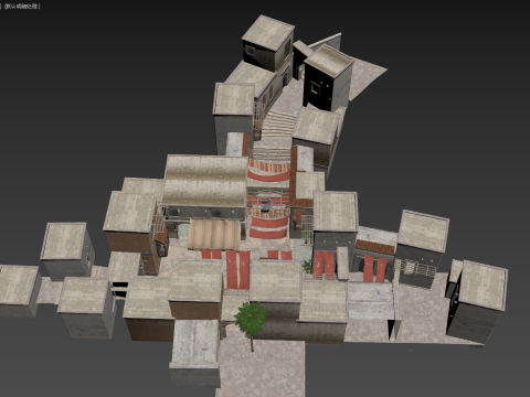 Ancient Town 3D Модель