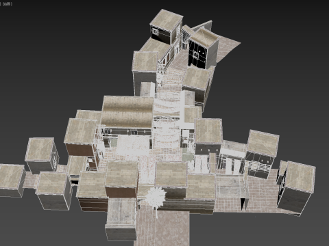 Ancient Town 3D Модель