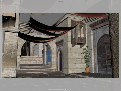 Ancient Town 3D Модель