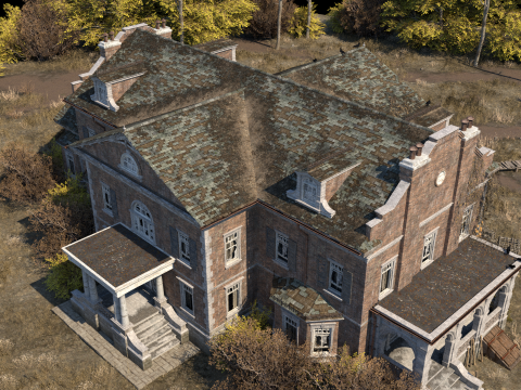 Rundown estate 3D Модель