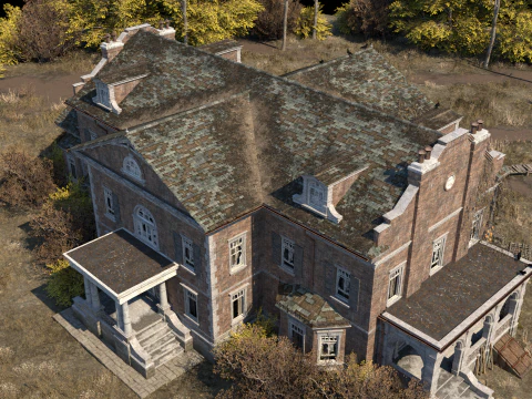 Rundown estate 3D Model