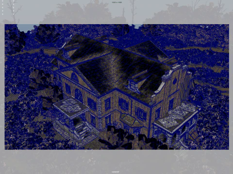 Rundown estate 3D Model