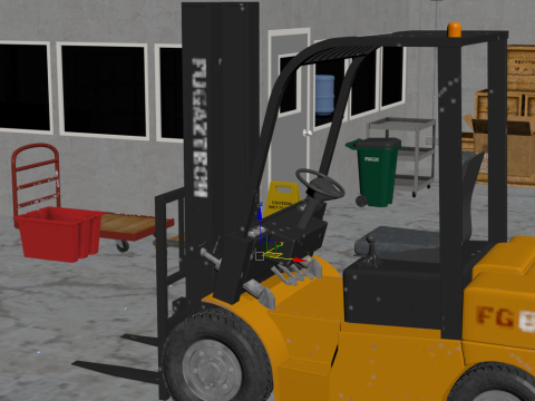 Warehouse 3D Model