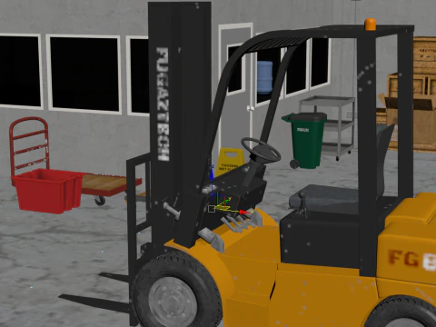 Warehouse 3D Model