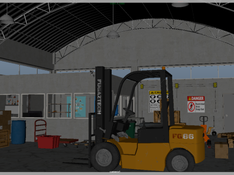Warehouse 3D Model