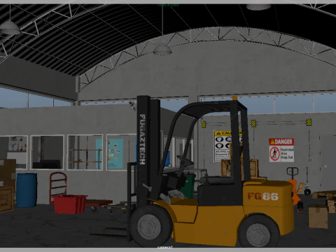 Warehouse 3D Model