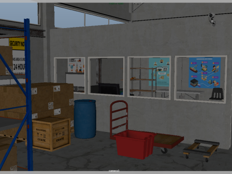 Warehouse 3D Model