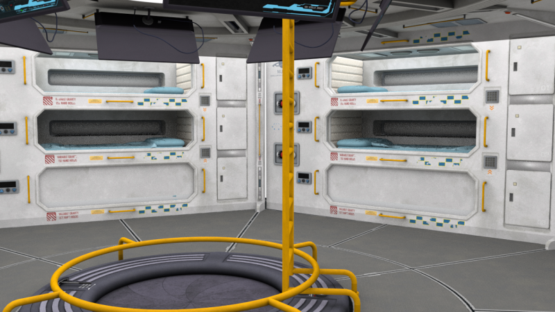 Space Station 3D मॉडल .c4d .max .obj .3ds .fbx .stl .blend 