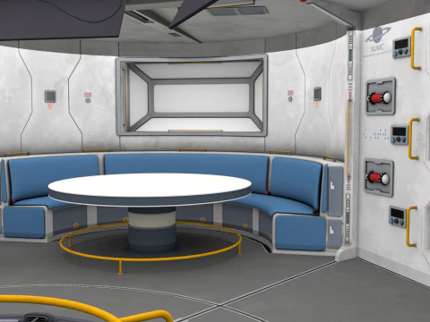 Space Station 3D Model