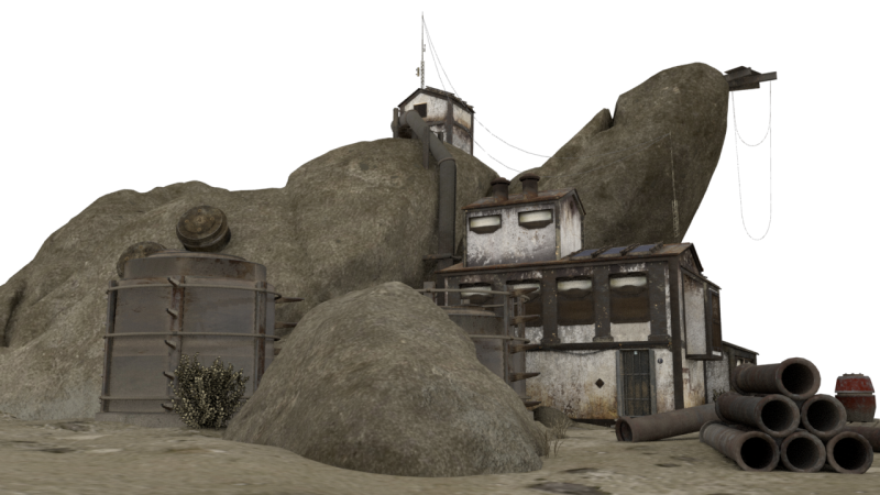 Abandoned houses Modelo 3D .c4d .max .obj .3ds .fbx .stl .blend 