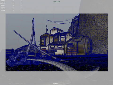 Abandoned houses Modelo 3D