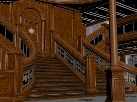 Luxury house with stairs 3D Model