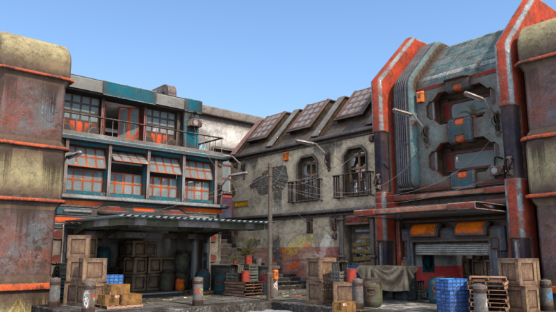 City Corner Modelo 3D .c4d .max .obj .3ds .fbx .stl .blend 