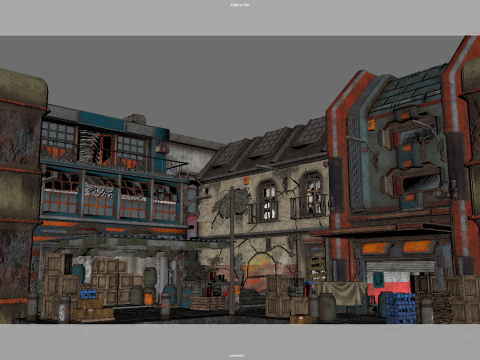 City Corner Modelo 3D