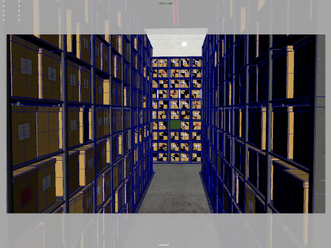 Records room 3D 模型