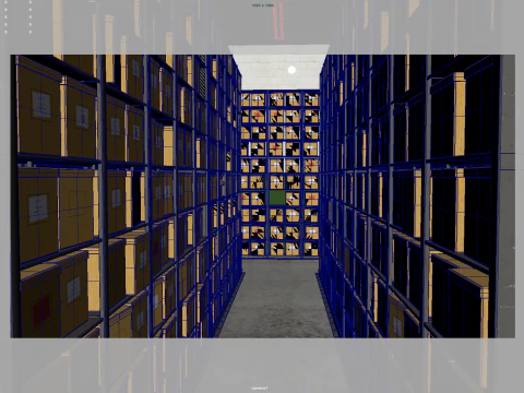 Records room 3D Model