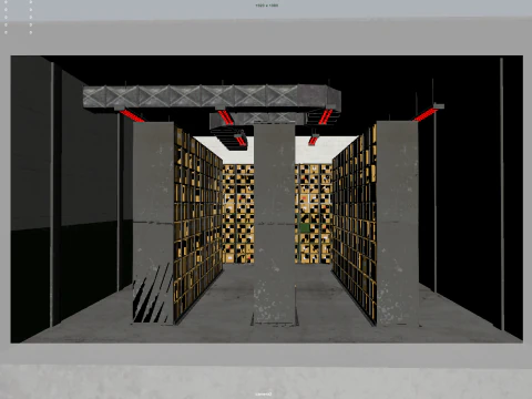 Records room 3D Model