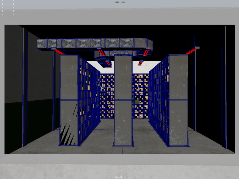 Records room 3D 模型
