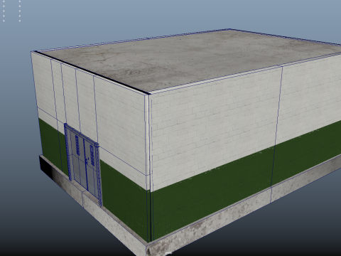 Records room 3D 模型
