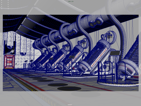 Sci Fi hibernation pod Modelo 3D