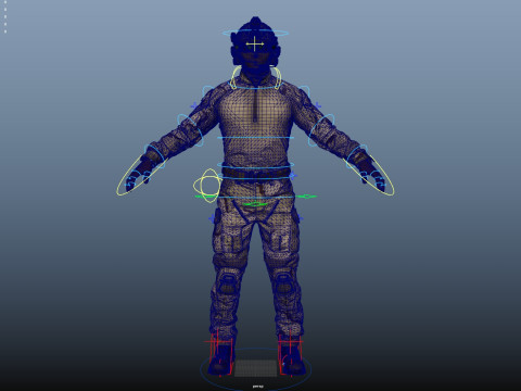 Special Operation United States Soldier 3D मॉडल