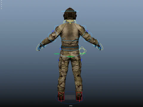 Special Operation United States Soldier 3D Model