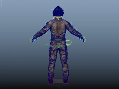 Special Operation United States Soldier 3D Model