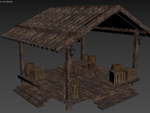 Ranch Pavilion 3D Model