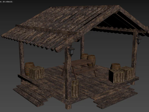 Ranch Pavilion 3D Model