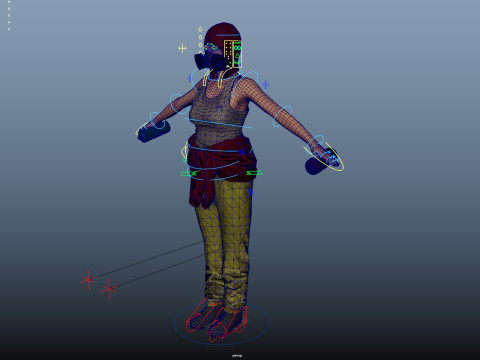 Graffiti Female 3D Model