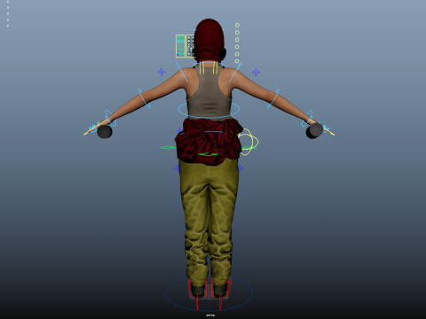 Graffiti Female 3D Model
