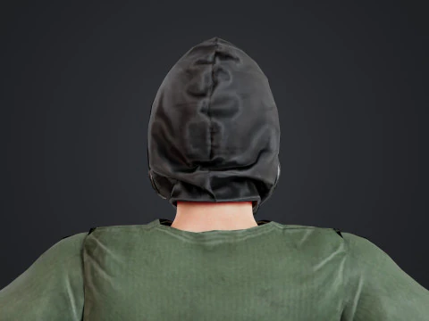 Graffiti Male 3D Model
