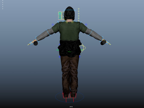 Graffiti Male Model 3D